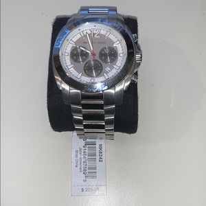 Michael Kors Silver men’s watch— w/tags new